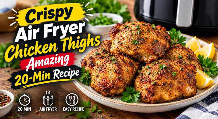 Air Fryer Chicken Thighs